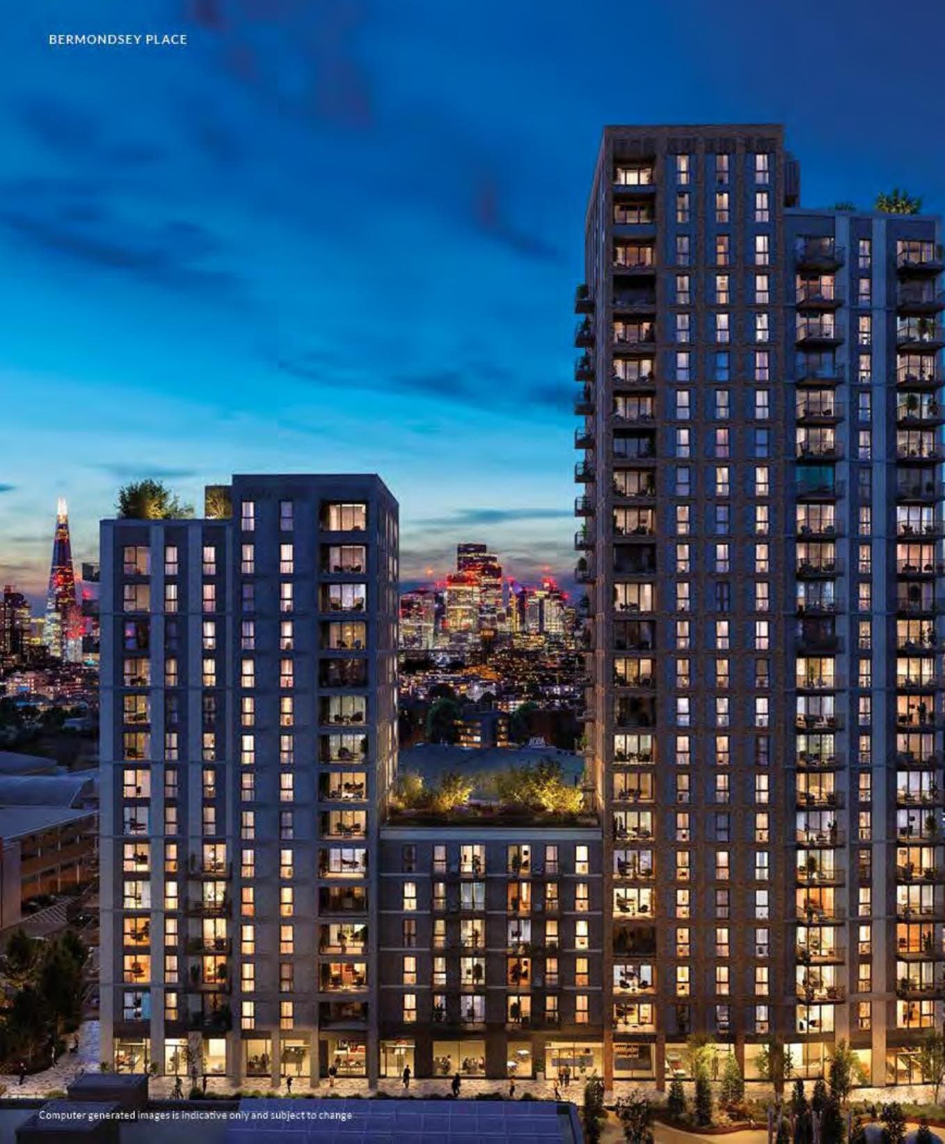 Bermondsey Place, Bermondsey, SE1 — Berkeley Group projesi